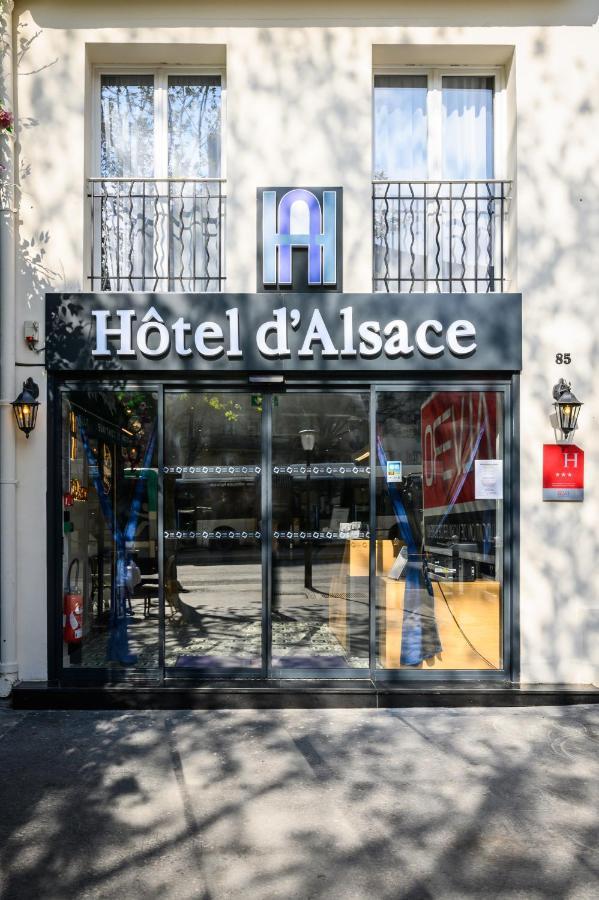 Hôtel D'Alsace Parijs Buitenkant foto